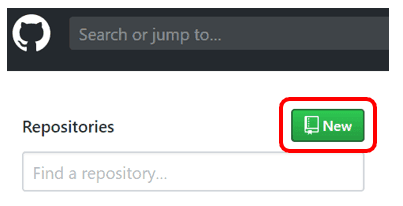 GitHub New Repo