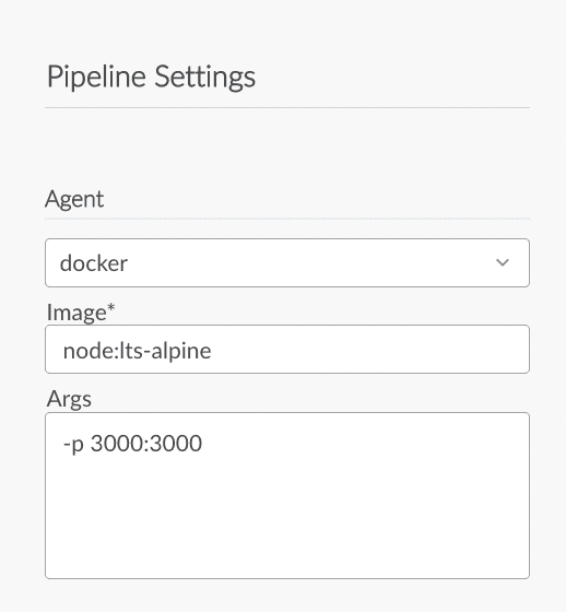 Configuring the agent
